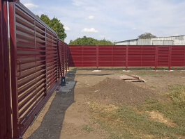 откатные ворота