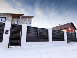 забор жалюзи