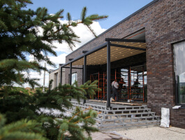 Солнцезащитная пергола