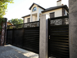 Ворота с лазерной резкой